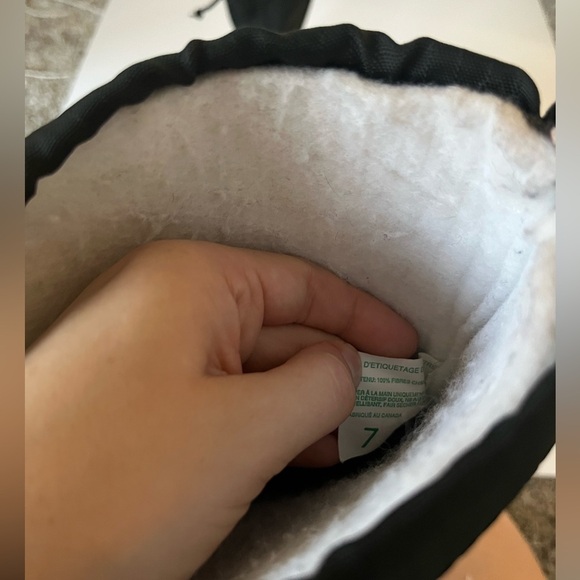 SOREL Kaufman Black Insulated Waterproof Glacier Winter Snow Boots Mens Size 7 - Picture 11 of 16